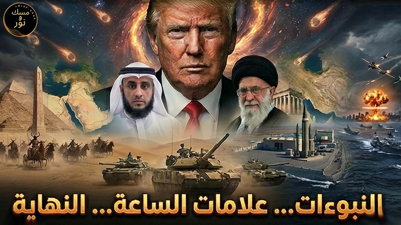 تمنيت ألا ينتهي هذا المقطع | علامات الساعة الكبرى، أوشك الزمان على الانتهاء للشيخ نواف السالم