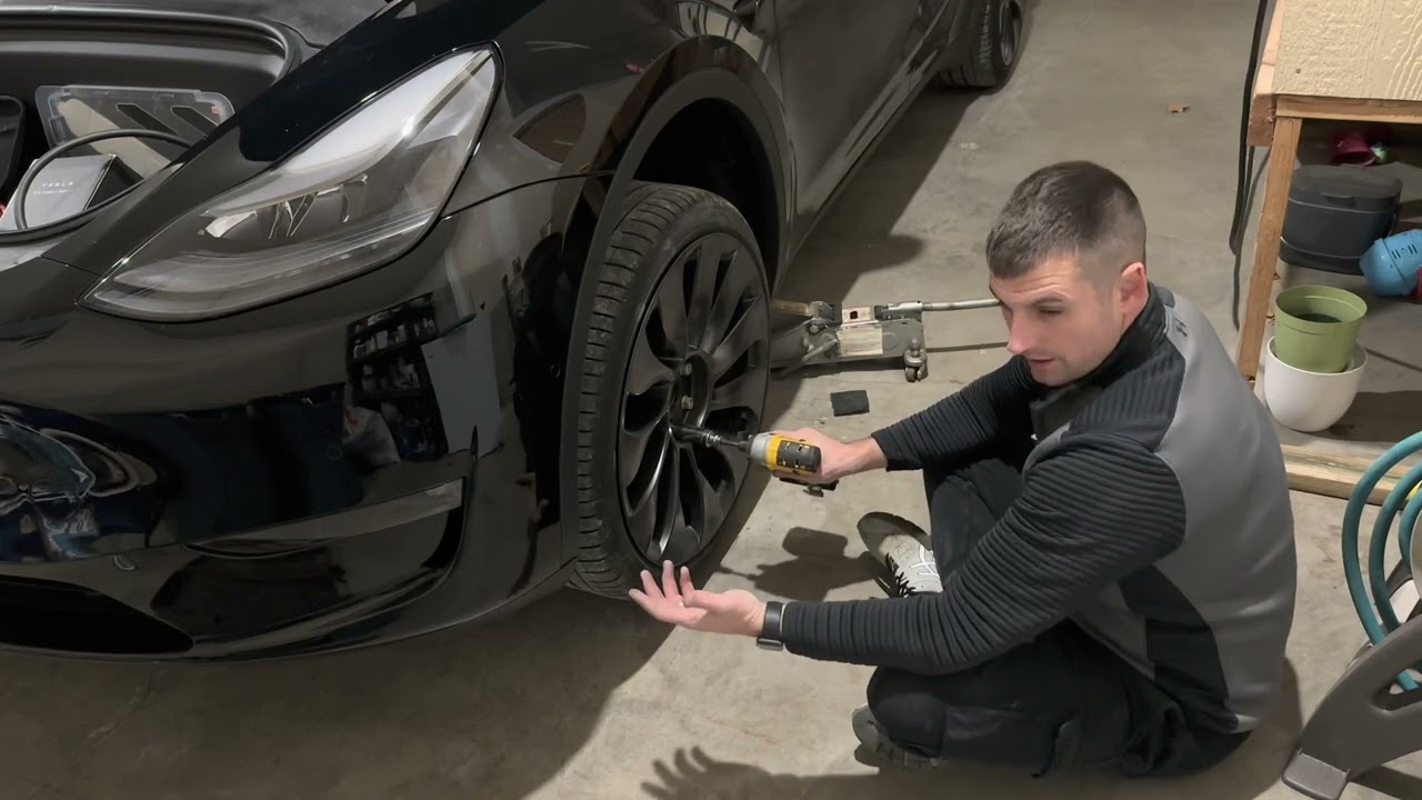 2022 Tesla Model Y Performance Tire Rotation Nonsense
