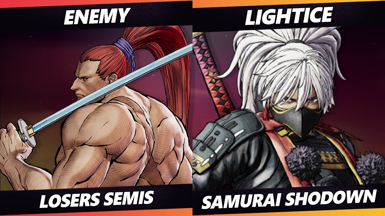 Glitch Infinite Losers Semis - Enemy (Genjuro) Vs. Lightice (Yashamaru) Samurai Shodown