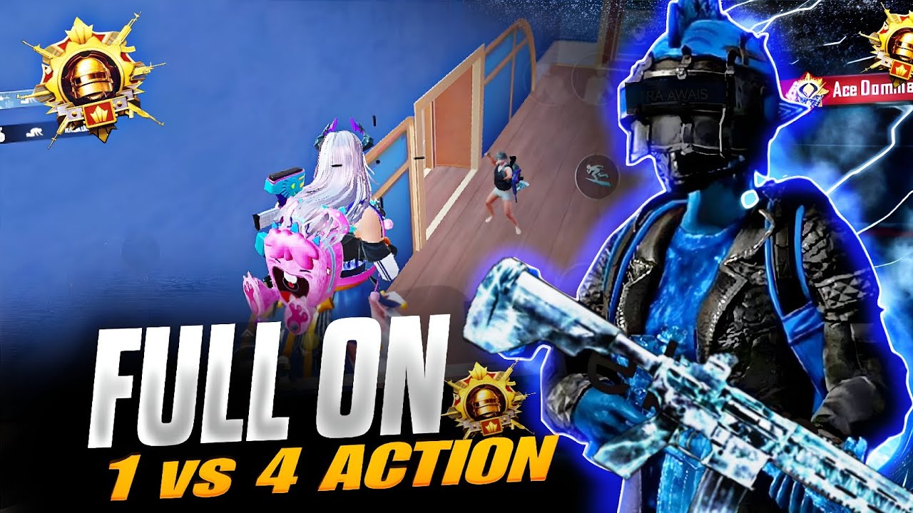 Crushing Enemies Sprite 1v4 Clutches| BGMI /PUBG MOBILE | Gameplay Video 