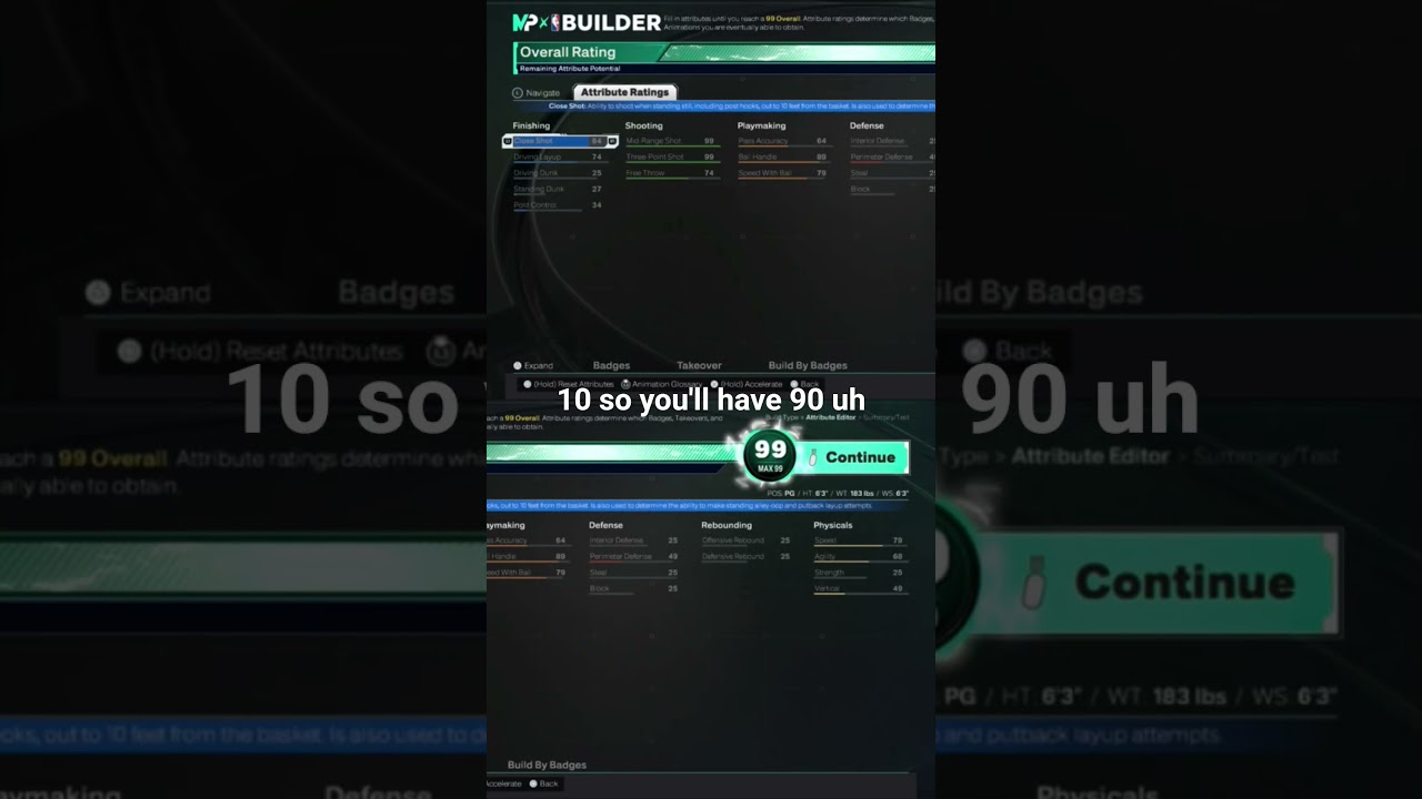 Nba2k26 Season 5 VC Farming build