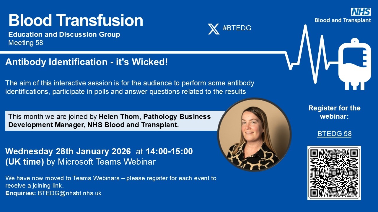 BTEDG 58   Antibody Identification   it's Wicked final