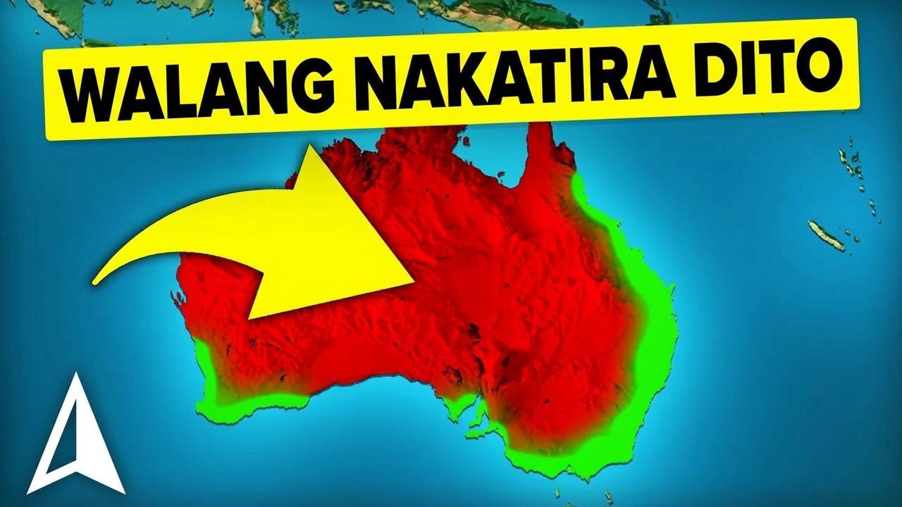 Bakit sobrang lawak at walang tao sa gitna ng Australia?
