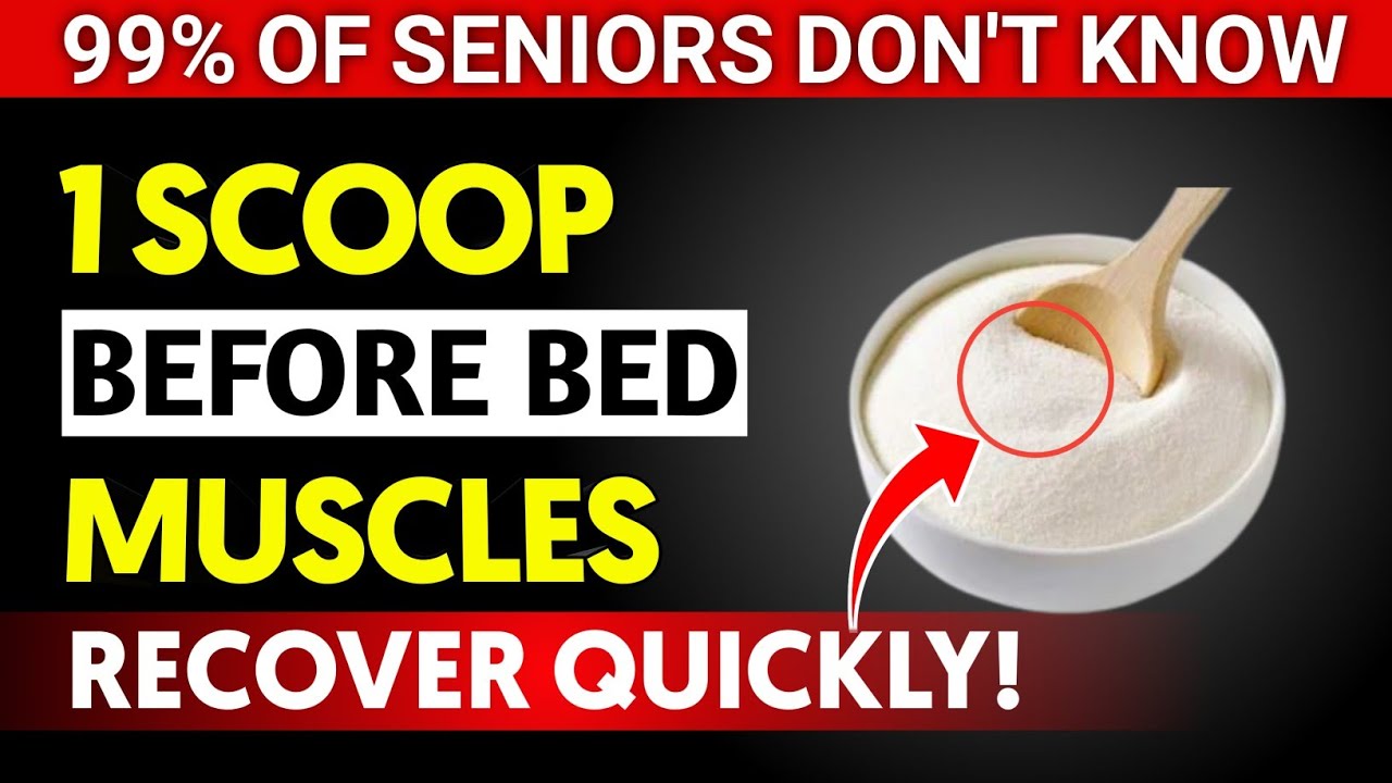 SENIORS: Do THIS Before Bed &ndash; (Or Your Muscles Will Keep Disappearing)