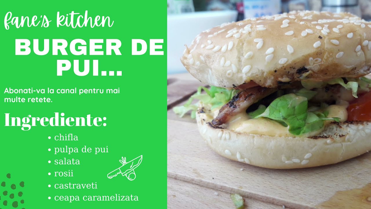 Burger de pui...home made | Best Of The Best