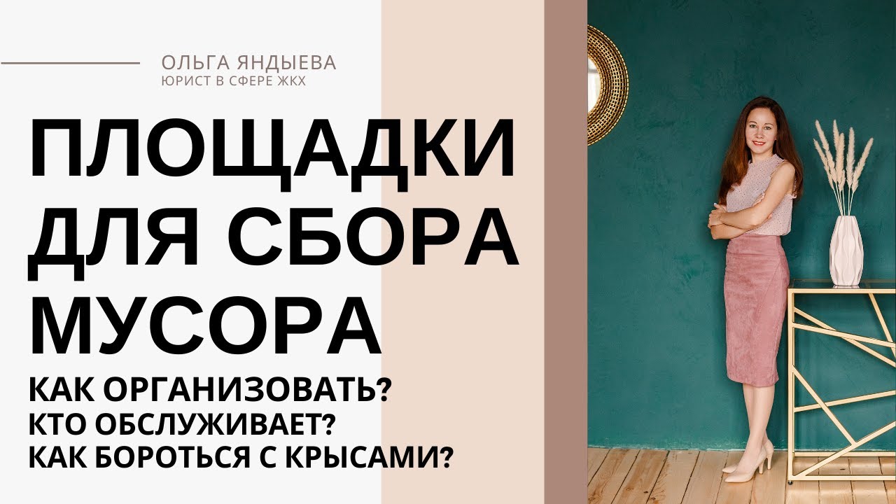 Площадки для сбора мусора (требования, содержание и КРЫСЫ!)