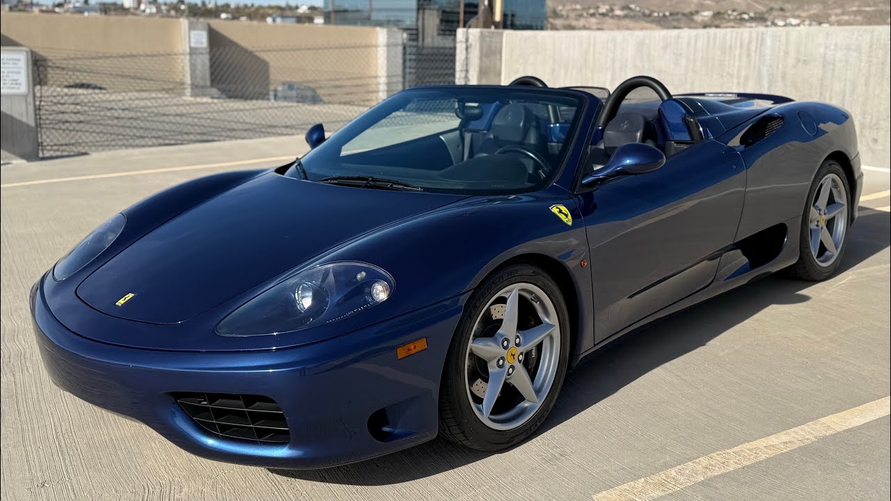 Обсуждение Ferrari 360 Spider 2001 года (Tour de France Blu)