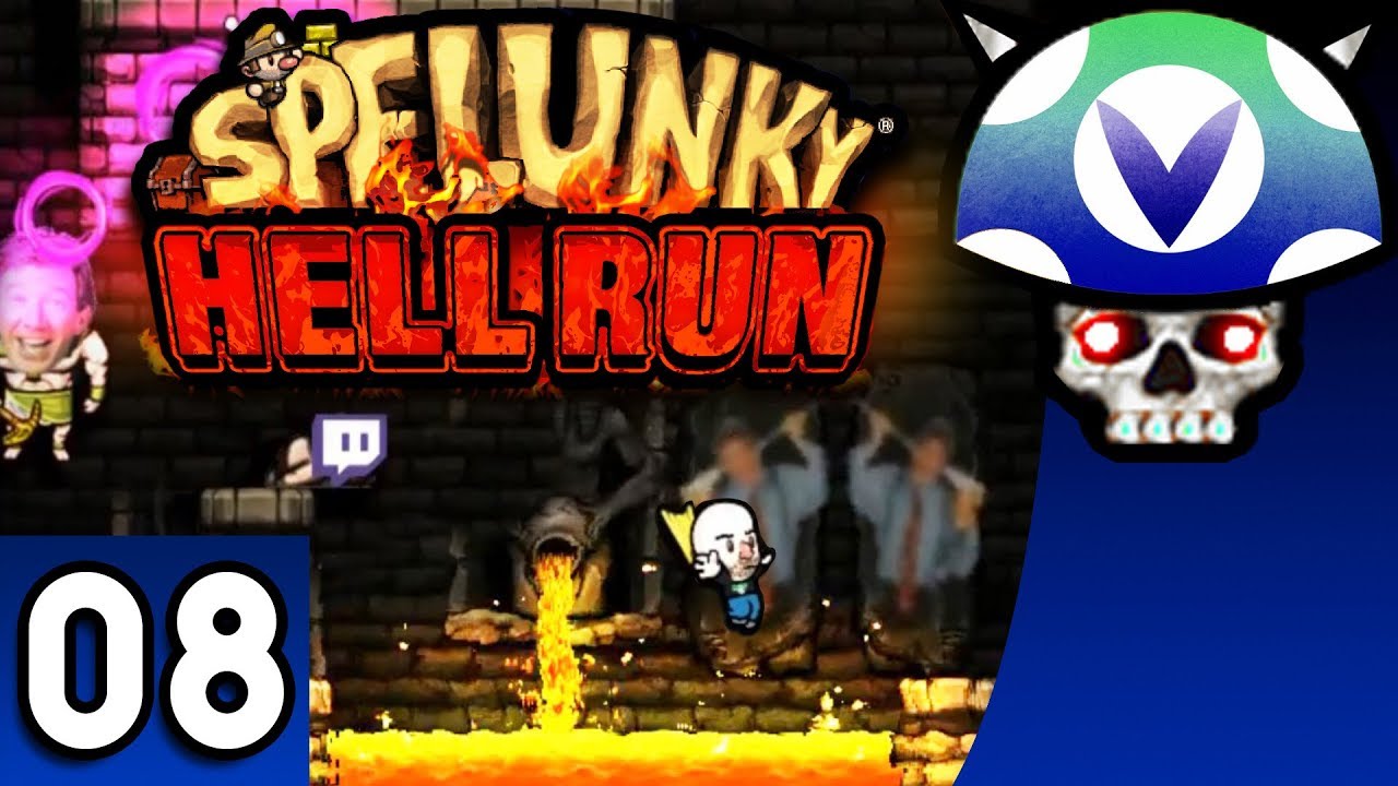 [Vinesauce] Joel - Spelunky ( Hell Run Part 8 )