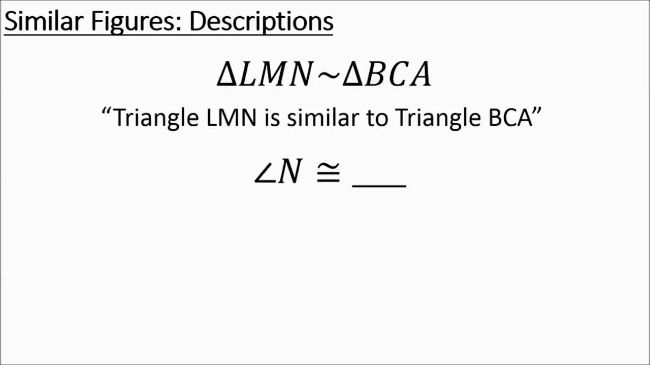 Geometry Review