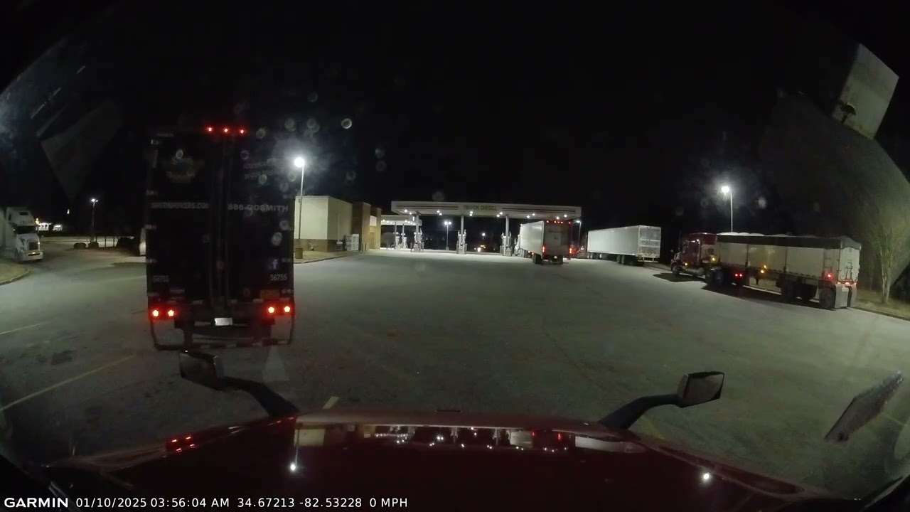 Truck hit and run