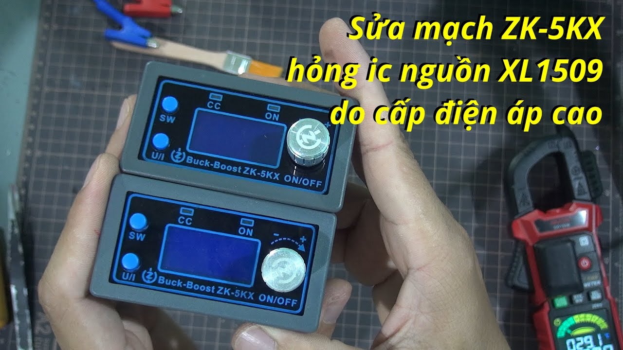 Sửa mạch ZK-5KX | sửa mạch tăng hạ áp 