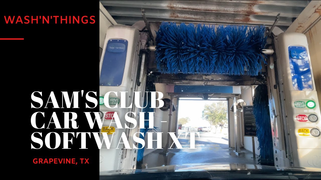 Sam's Club SoftTouch Car Wash - Mark VII SoftWash XT - Grapevine TX