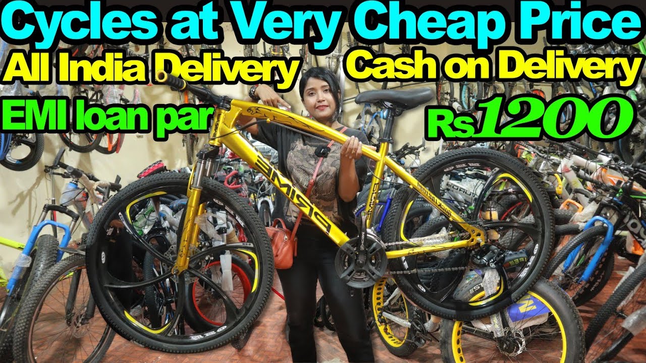 Cycle Wholesale Market In Mumbai | Best Foldable Cycle, Fat Tyre Cycle, Dirt Bike, 21Gear Cycle