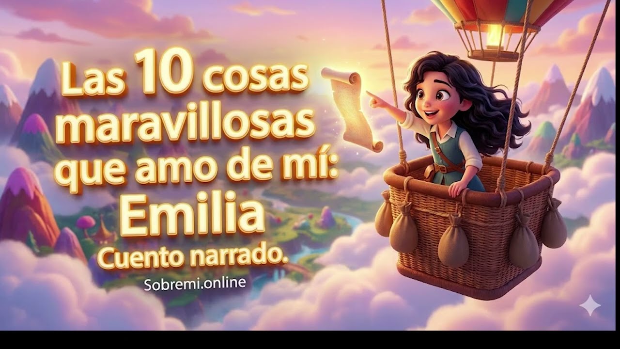 Cuentos personalizados infantiles para niños en español: Las 10 cosas maravillosas que amo de mí EMI