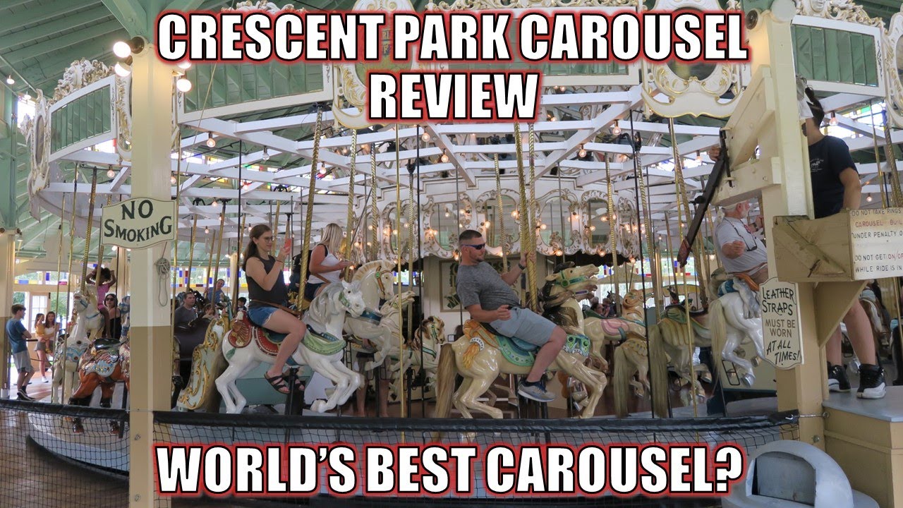Crescent Park Carousel Review, Rhode Island Brass Ring Carousel | World's Best Carousel?