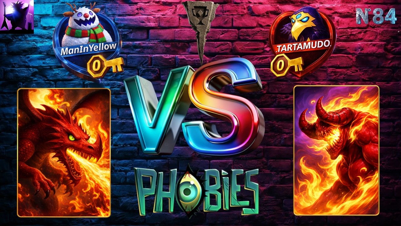 For fire lovers. ManInYellow vs .TARTAMUDO. №84 #phobies