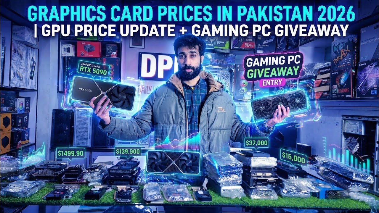 Graphics Card Prices In Pakistan 2026 | Gpu Prices Down In Pakistan | Best Budget Gpu | 1Gb to 12Gb