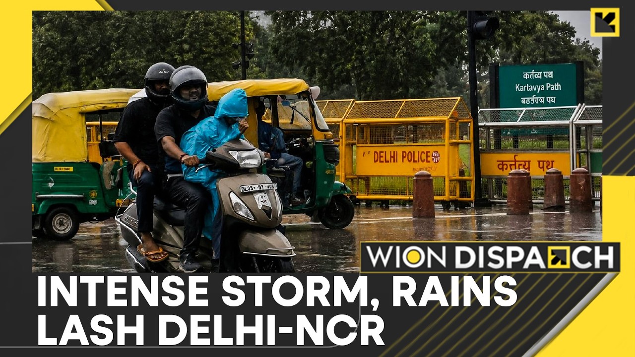 Heavy Rain, Dust Storm Lash Delhi-NCR As IMD Issues Yellow Alert | WION Dispatch