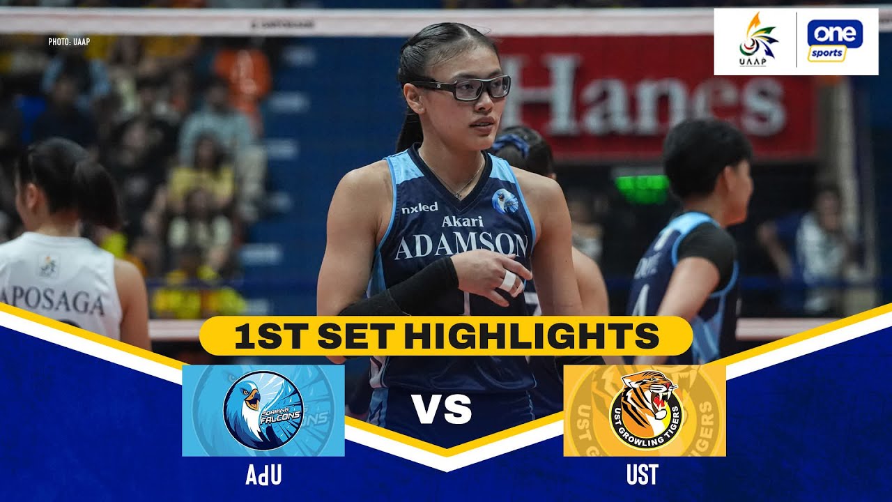 UST vs AdU | SET 1 HIGHLIGHTS | UAAP SEASON 88 WOMEN&rsquo;S VOLLEYBALL ROUND 2 | APR 11, 2026