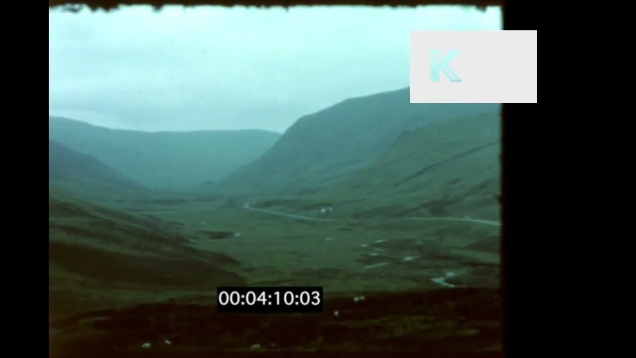 Scotland 1980s Highlands Castles Rivers Valleys Home Movie 8mm