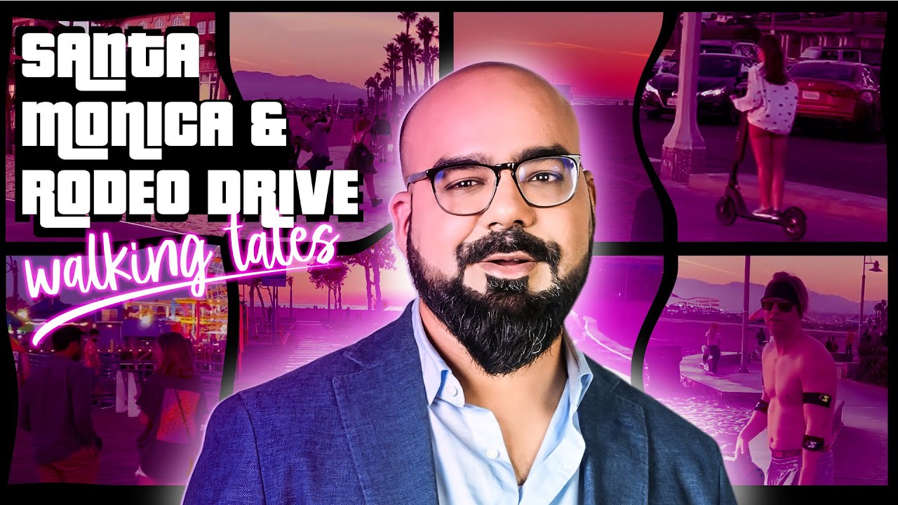Walking Tales Santa #5 Monica & Rodeo Drive | Junaid Akram