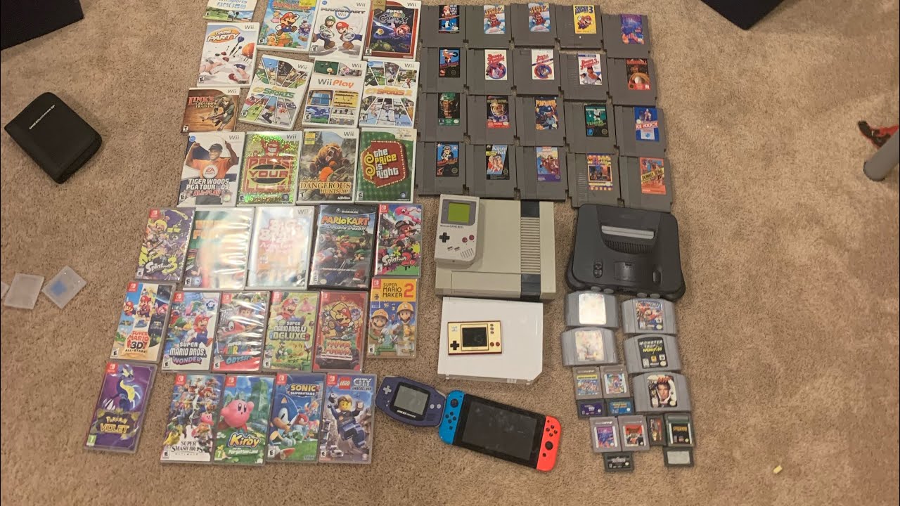 My entire video game collection! (PART 1 UPDATED)
