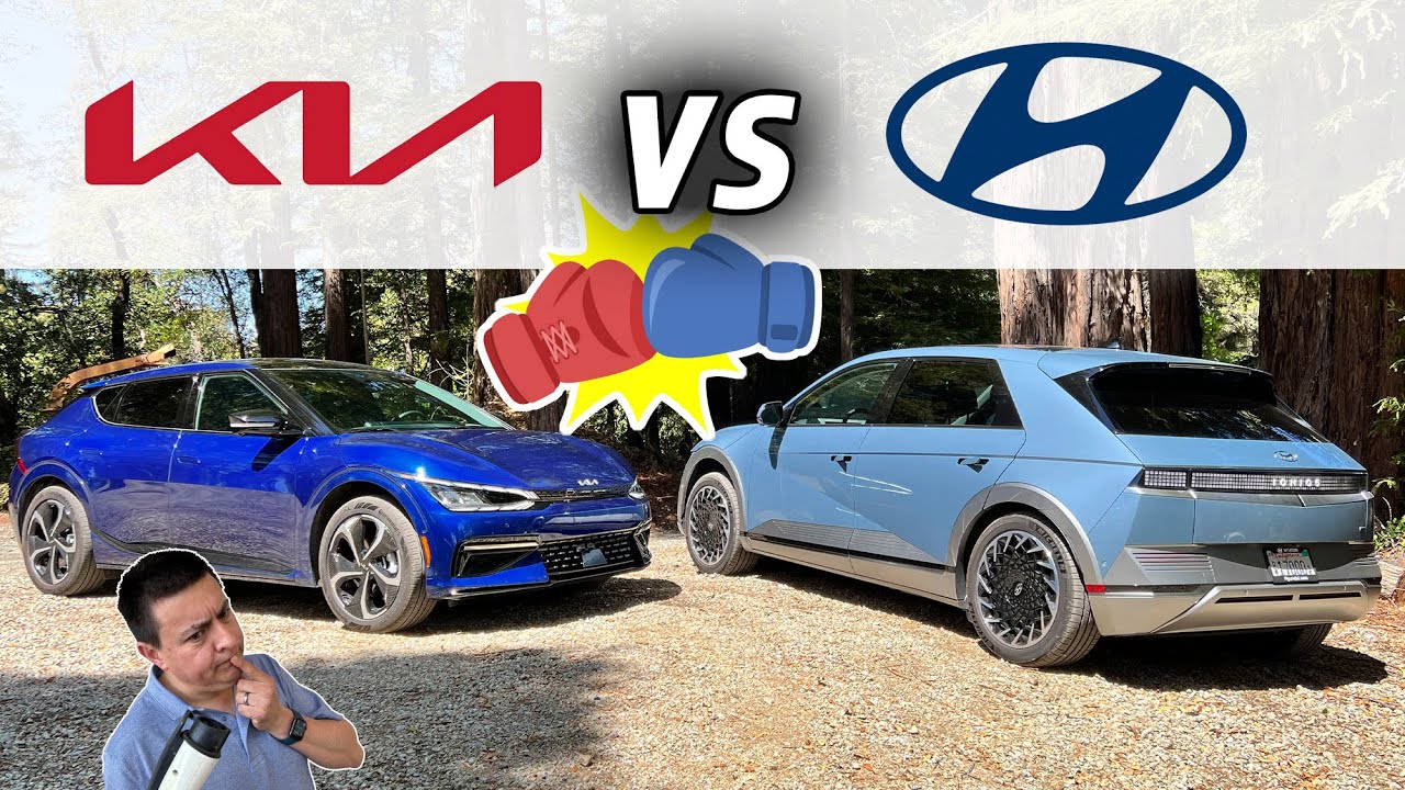 Битва корейских кузенов! | Kia EV 6 против Hyundai Ioniq 5