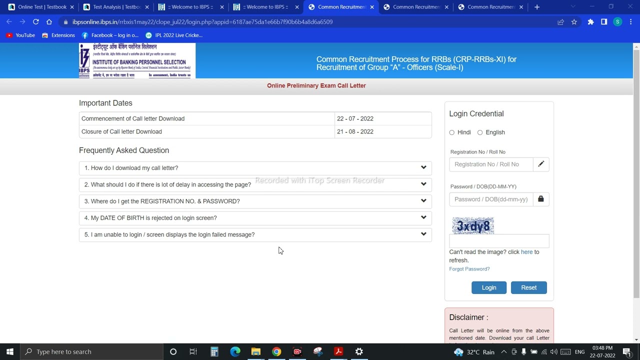 IBPS RRB PO ADMIT CARD OUT #rrbpo #rrb #ibps