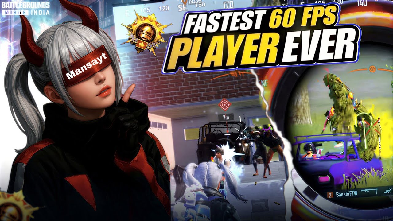 Fastest 60 fps player in bgmi ☠️ || 4 finger King 👑 #bgmi #pubgmobile 