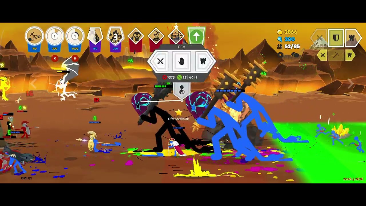 Stickwar stickman saga online War Game 07 03 2026