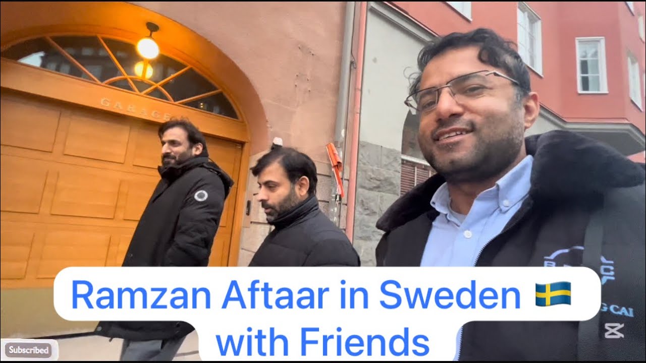 A Beautiful Ramzan in Stockholm 🇸🇪 | Aftaar at Ayesha Masjid | Unity in Ramadan 🌙”
