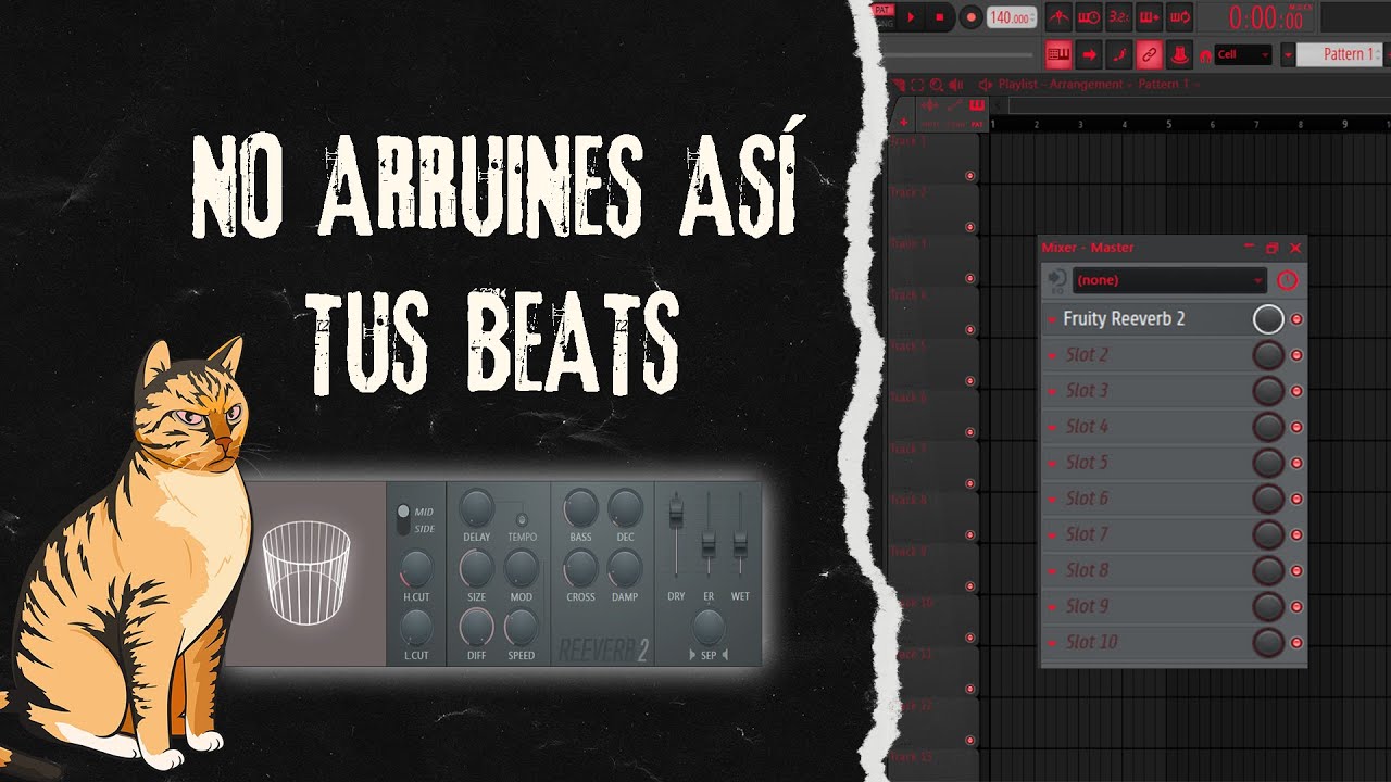 NO ARRUINES TUS BEATS DE ESA MANERA | REVERB Y DELAY POR ENVÍO O INSERTO | FL STUDIO TUTORIAL