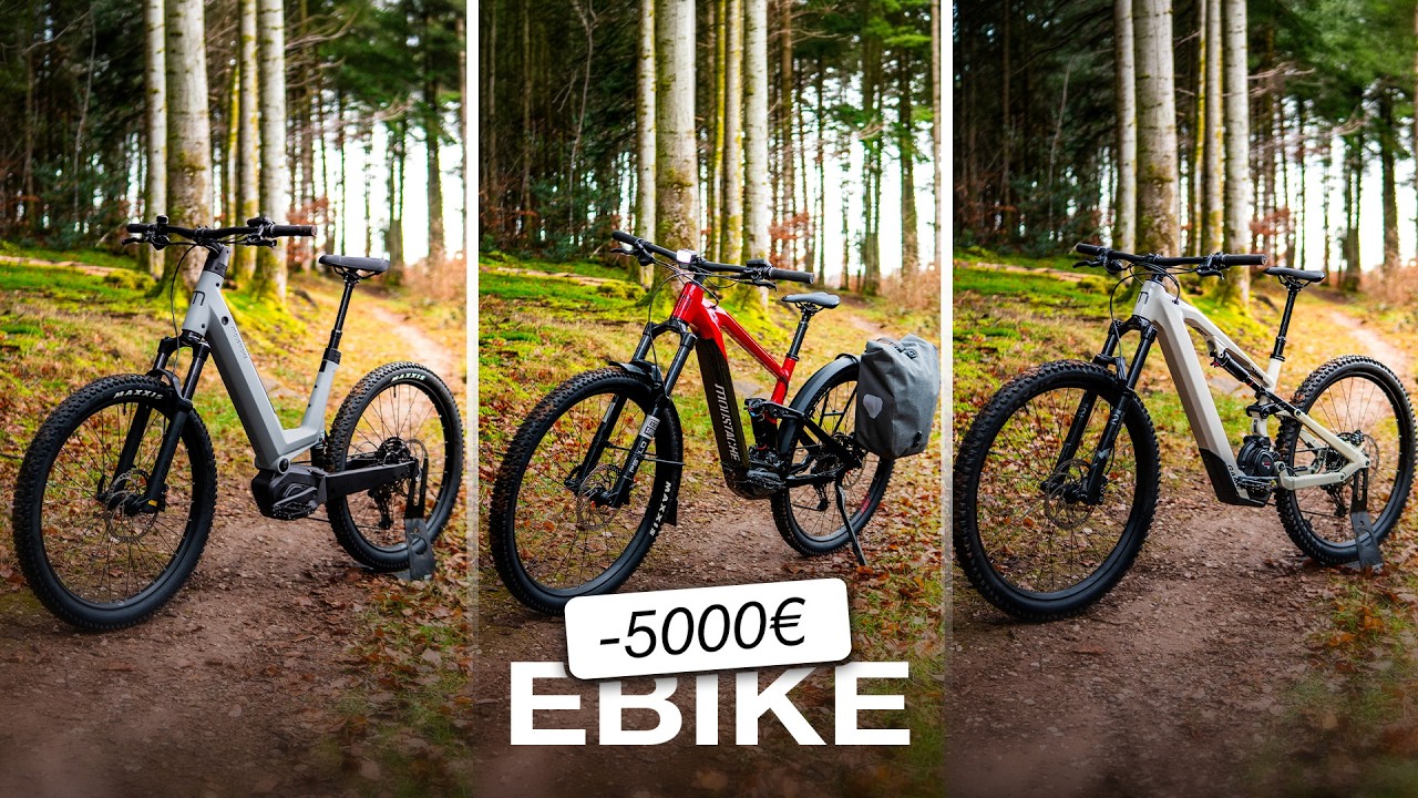 Quel VTT &eacute;lectrique choisir &agrave; moins de 5000 &euro; ? 3 mod&egrave;les compar&eacute;s