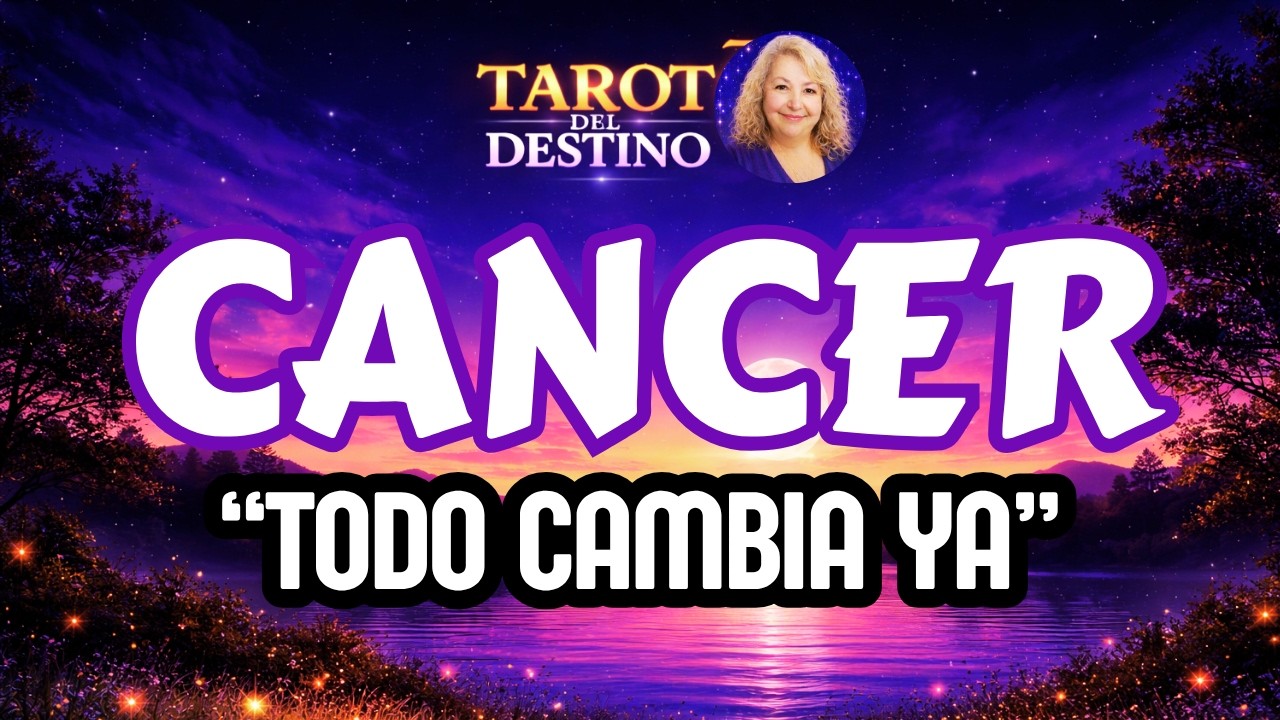 CÁNCER ♋ TODO ESTÁ PARADO… PERO VIENE PROSPERIDAD MUY PRONTO | Tarot del Destino #cancer