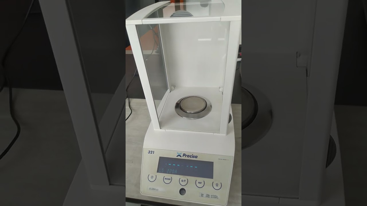 COMO CALIBRAR / AJUSTAR EXTERNAMENTE BALANZA PRECISA ANALITICA MODELOS LS 220A SERIES 321