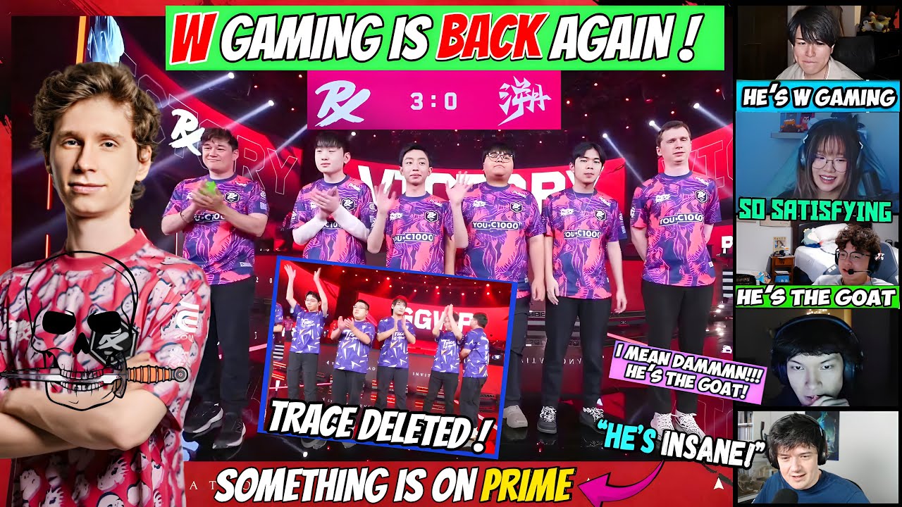 EG Shanks, Sinatraa, Sliggy Lazvell & Spicyuu Reacts to How PRX INSANELY Destroyed Trace Esports