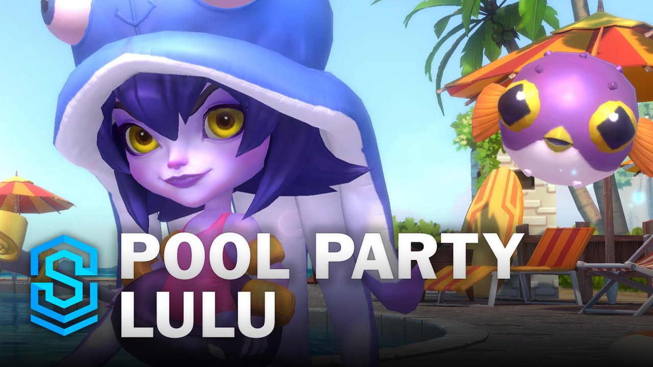 Pool Party Lulu Wild Rift Skin Spotlight