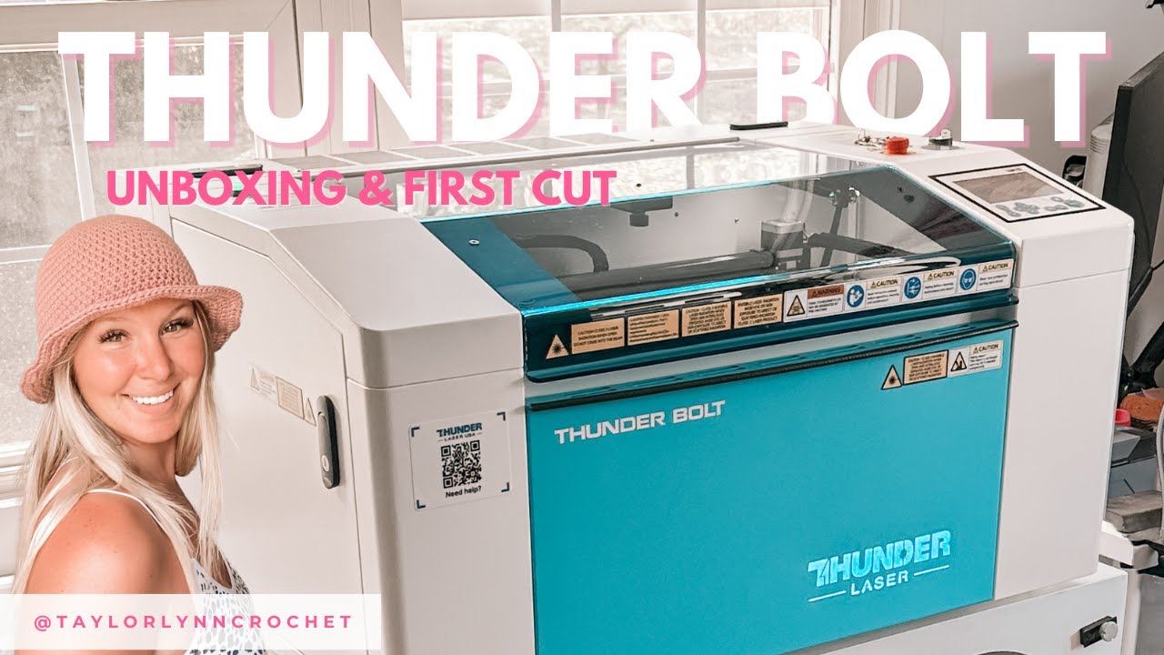 Thunder Bolt Laser Unboxing and First Cut