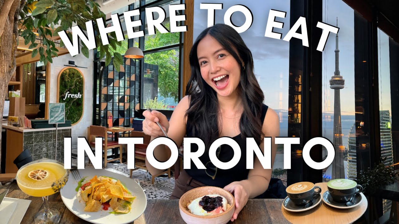 Toronto Food Recommendations 🇨🇦🍽️  |  Favourite Places to Eat in Toronto
