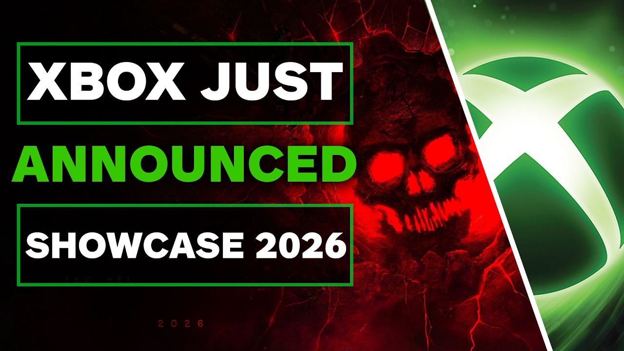 Xbox Games Showcase 2026 Date Revealed (Gears E-Day Deep Dive Too)