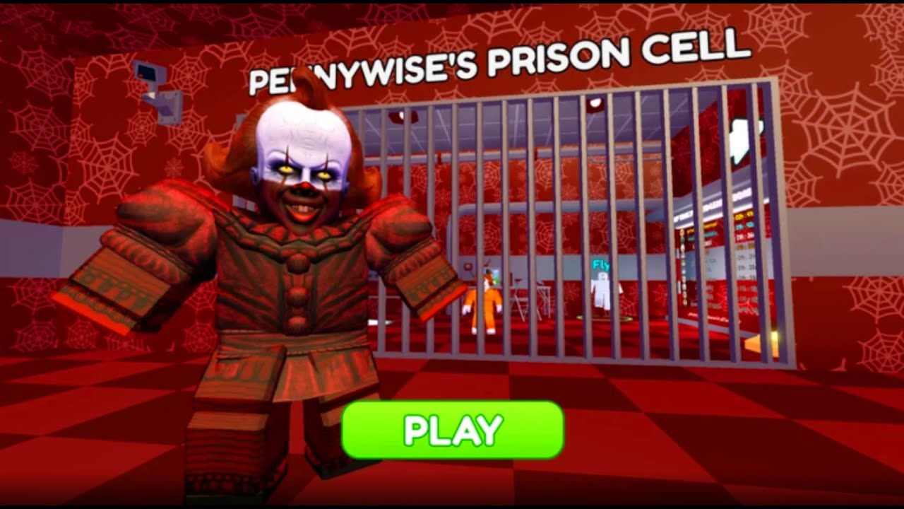 Roblox PENNYWISE'S PRISON RUN! (Obby)