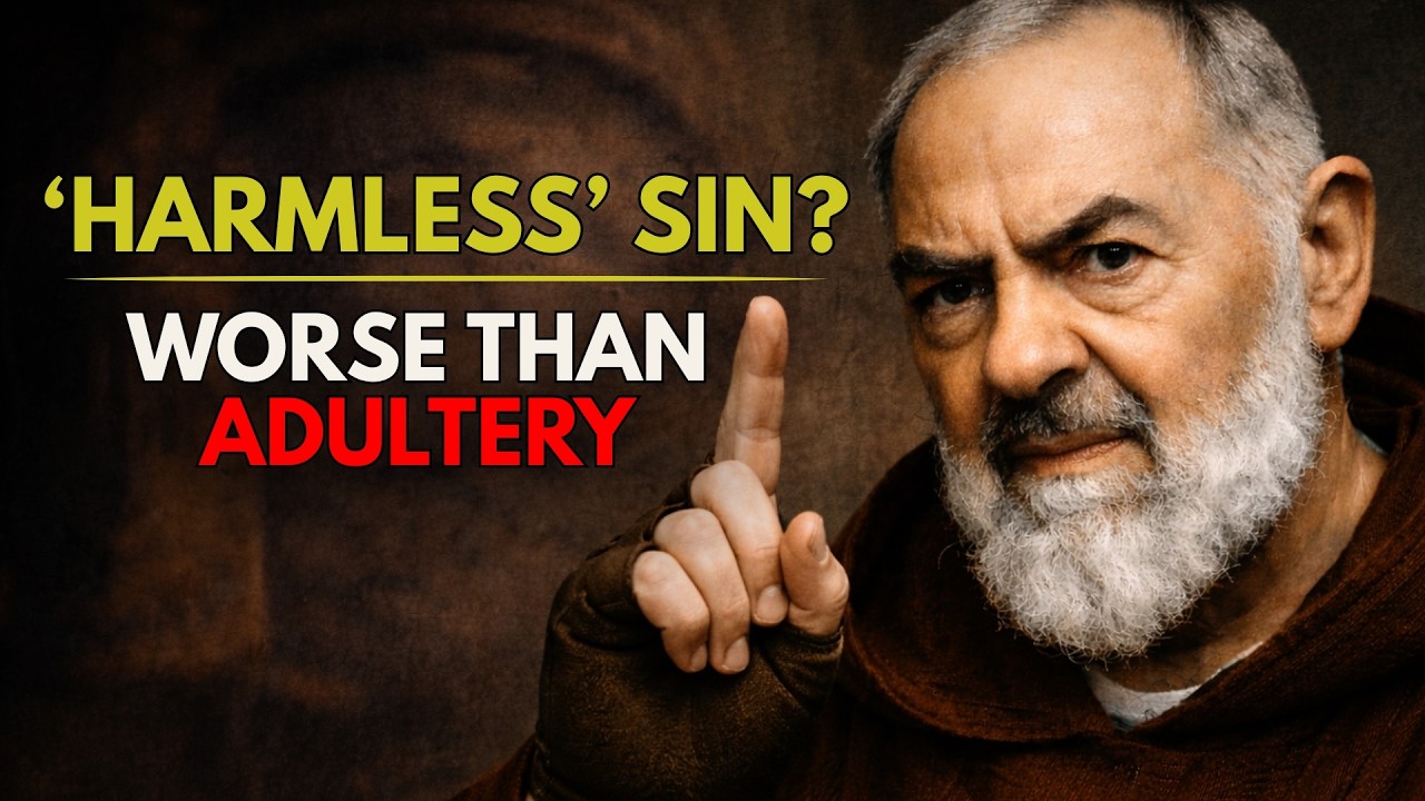 WARNING: THIS “HARMLESS” SIN CAN BE MORE DANGEROUS THAN ADULTERY (PADRE PIO)