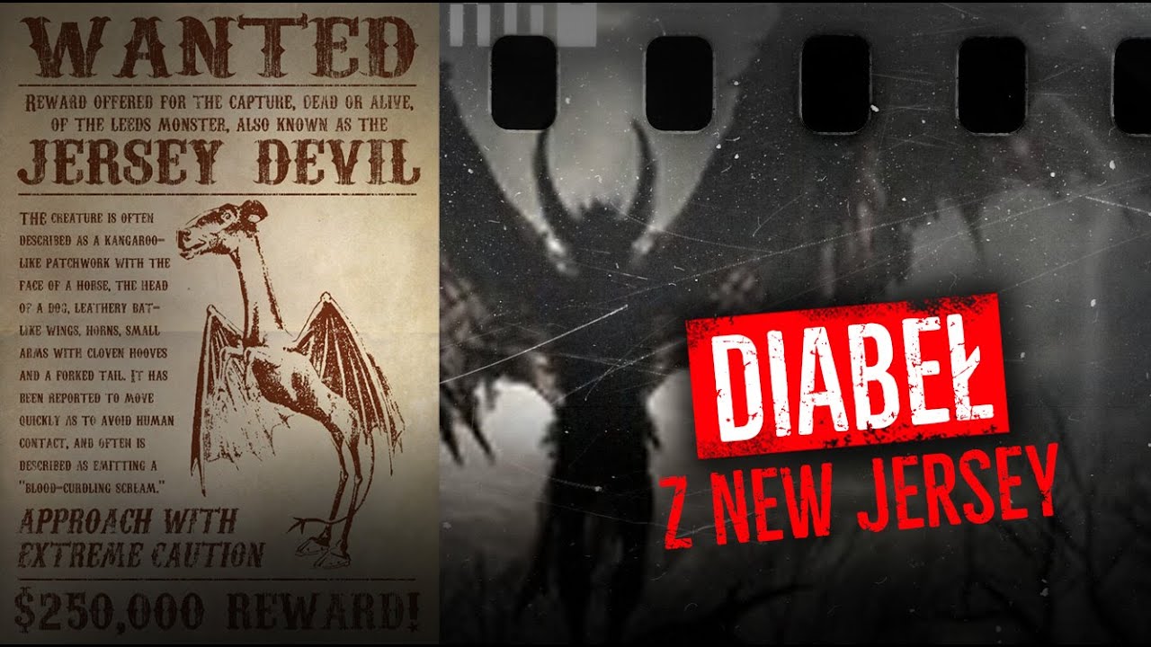 DIABEŁ Z NEW JERSEY - PRZERAŻAJĄCY STW&Oacute;R Z PINE BARRENS