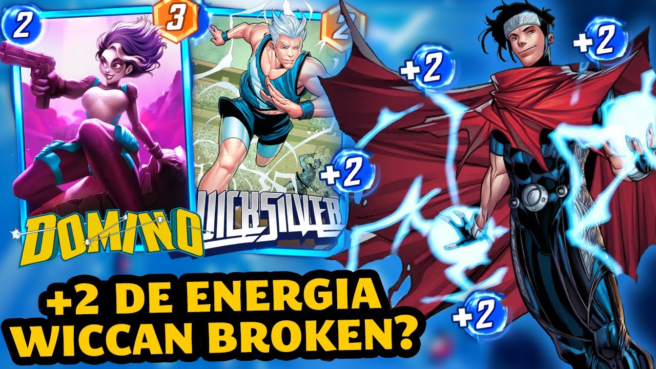 É PRA QUEBRAR O JOGO OU FLOPPAR MISERAVELMENTE: WICCANO É +2 DE ENERGIA MÁXIMA |Marvel Snap