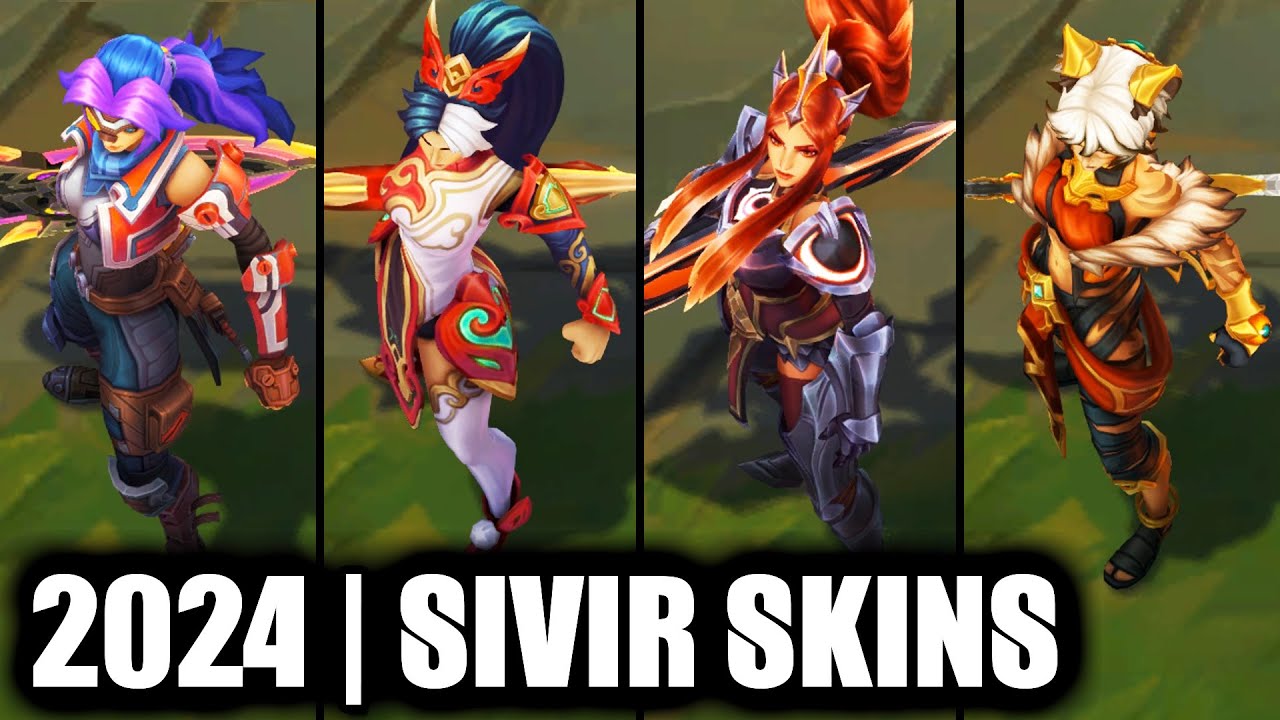 ALL SIVIR SKINS SPOTLIGHT 2024 | League of Legends