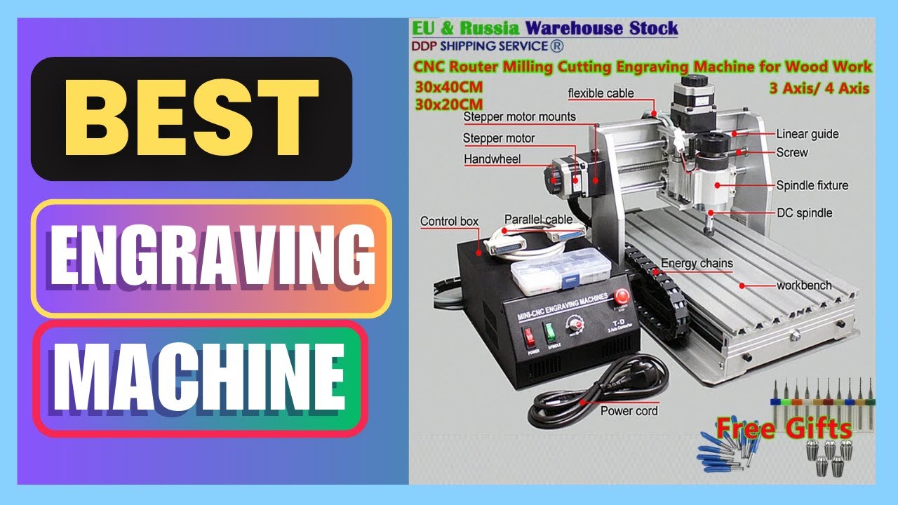 Best 3040 CNC Router Milling Cutting Engraving Machine Review