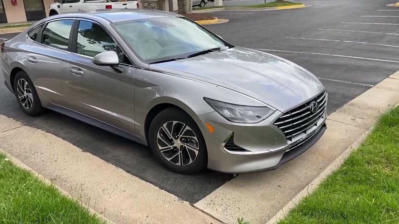 Hyundai sonata blue hybrid обзор моей тачки в США