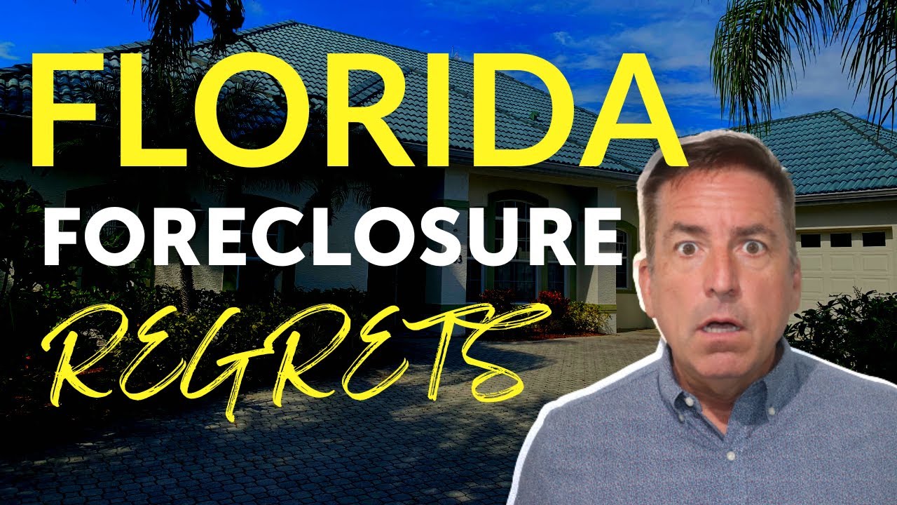 Florida Foreclosures I From Bad to Worse ... What you should know!