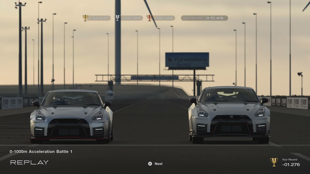 Gran Turismo 7 | GODZILLA SHOWDOWN | 950 BHP NISMO GTR Drag Race TX2K22