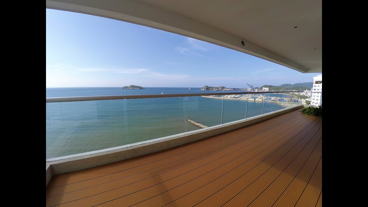Apartamento en venta vista al mar Bellavista Santa Marta 255 m2